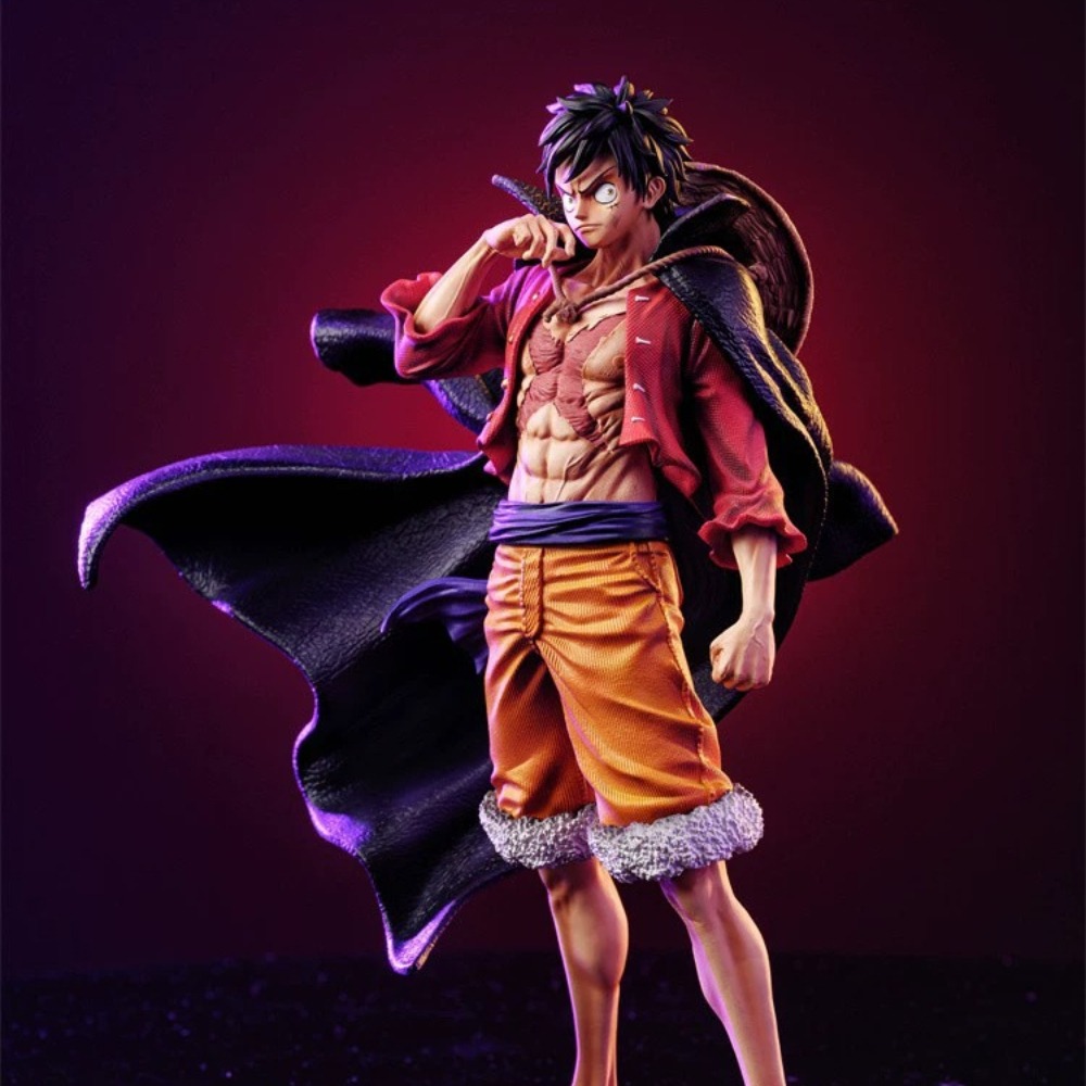 Desk Setup Gear - 17cm Anime One Piece Figure Luffy