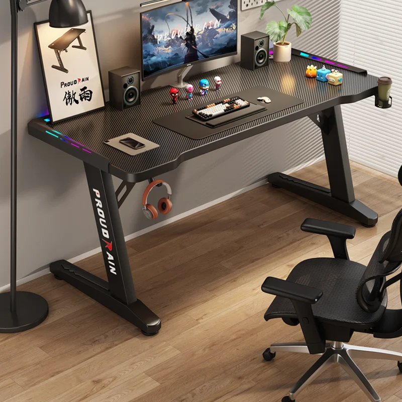 Desk Setup With Laptop And Monitor - Gaming Console Computer Desks Pc Setup