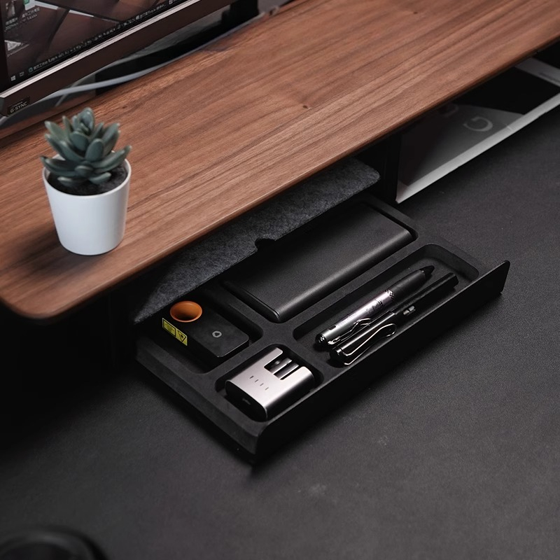 Monitor Stand Riser Storage Dr - Desk Setup Home Office ulasan dan harga