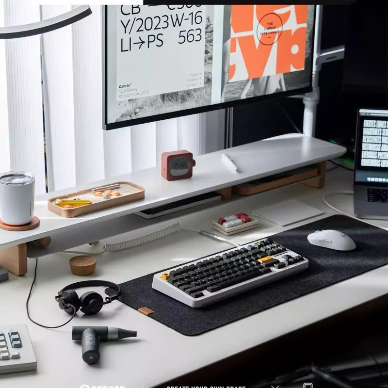 Modern Monitor Riser Stand Erg - Desk Setup With Laptop And Monitor ulasan dan harga