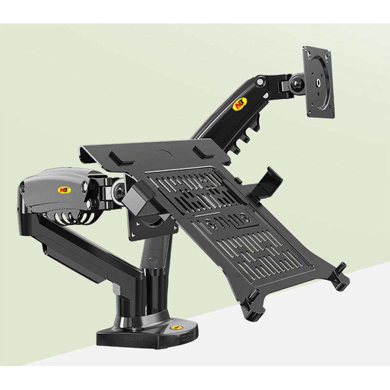 Desktop NB F160 + FP-2 Gas Spr - Dual Monitor Desk Setup ulasan dan harga