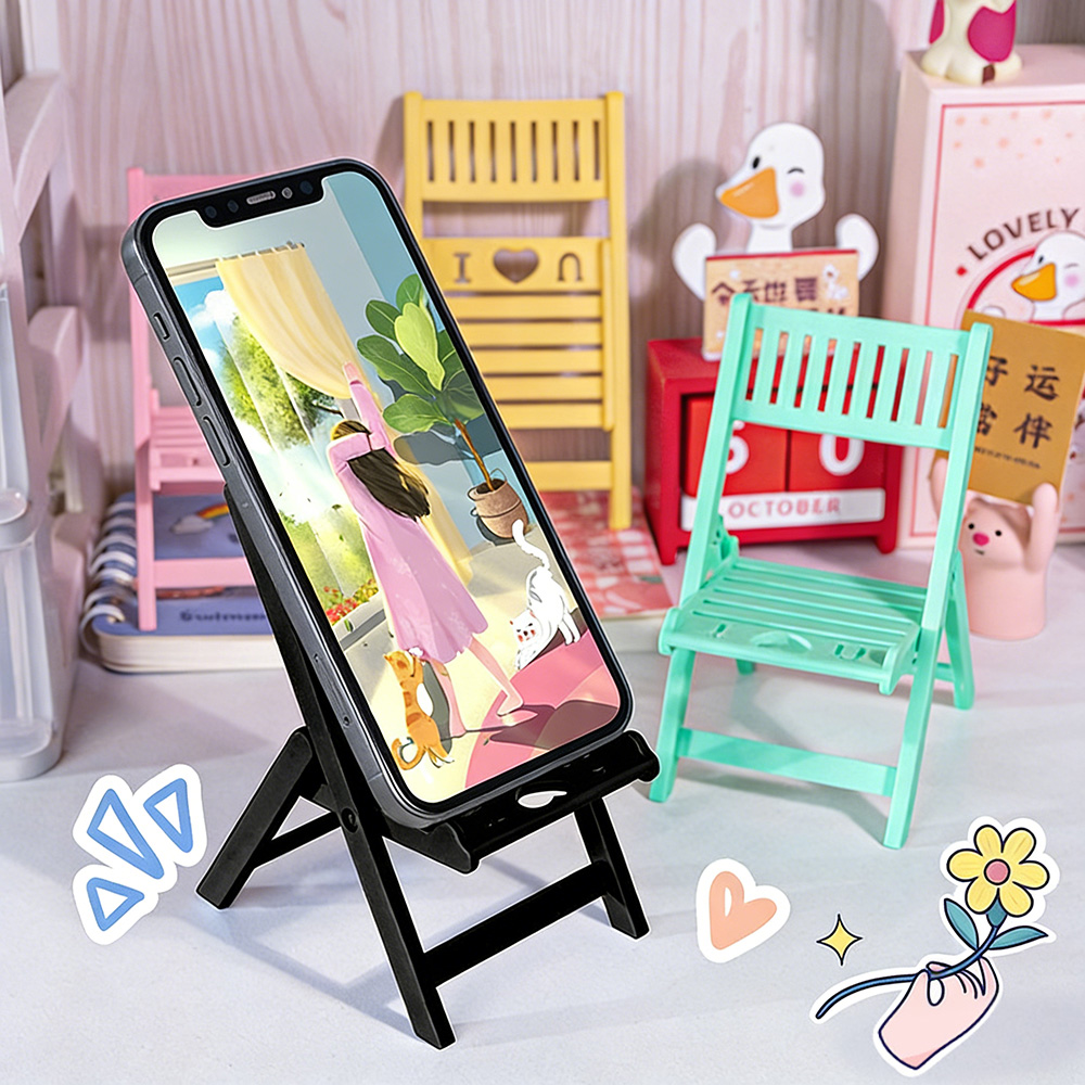 Creative Foldable Chair Phone  - Desk Setup Gear ulasan dan harga
