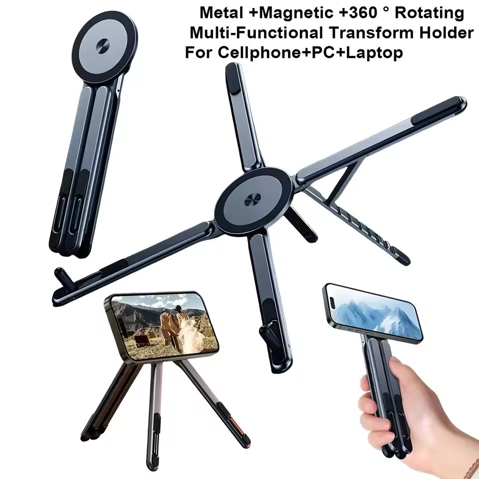 Portable Magnetic Phone Holder - Desk Setup Equipment ulasan dan harga