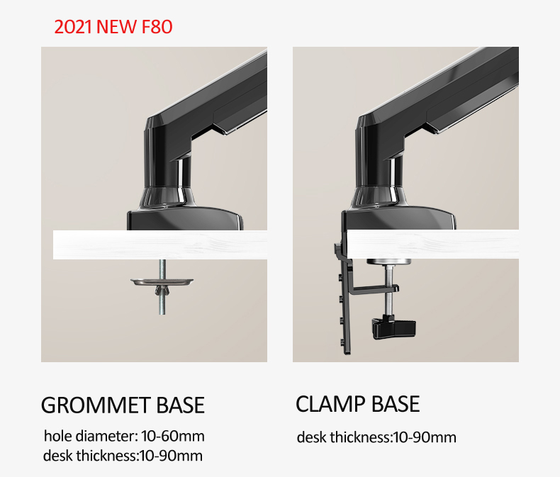 NEW NB F80 17-30' Desktop LED  - Dual Monitor Desk Setup ulasan dan harga