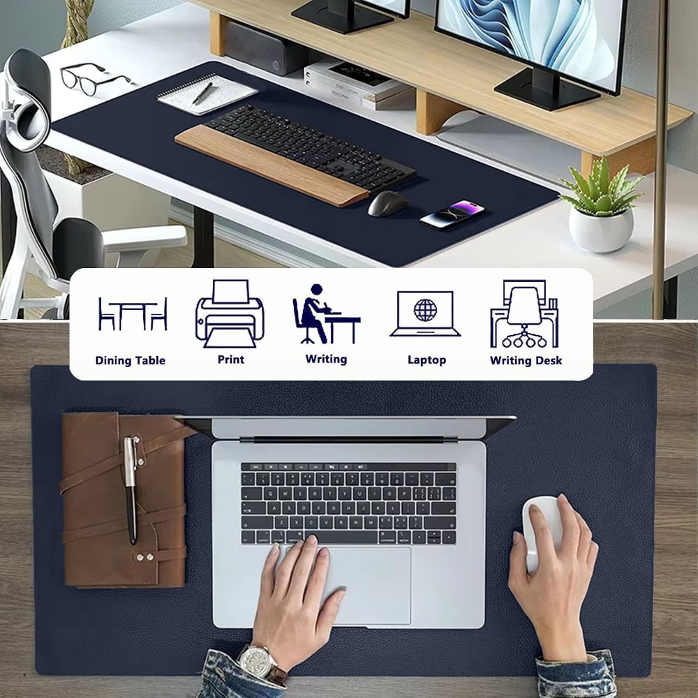 Desk Pad Protector Non-Slip Mo - Desk Setup Ergonomic ulasan dan harga