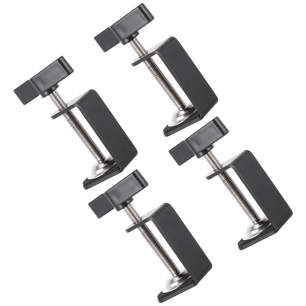 High Strength Steel Table Moun - Desk Setup With Laptop And Monitor ulasan dan harga