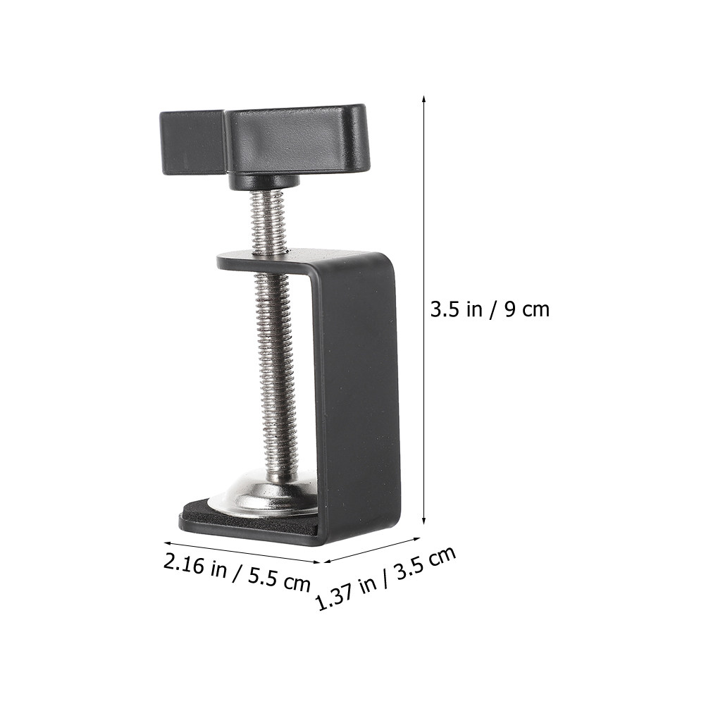 High Strength Steel Table Moun - Desk Setup With Laptop And Monitor ulasan dan harga