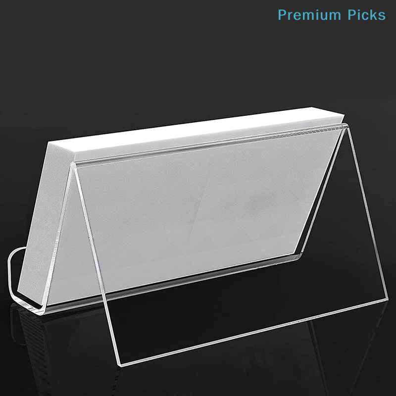 portableTransparent Acrylic De - Desk Setup Equipment ulasan dan harga