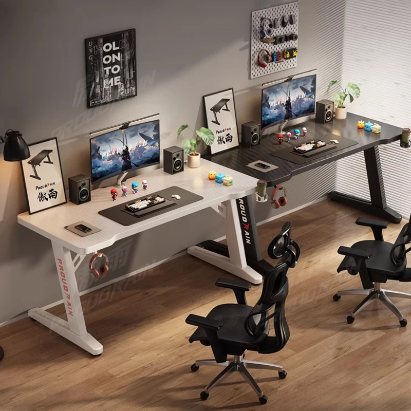 Gaming Console Computer Desks  - Desk Setup With Laptop And Monitor ulasan dan harga
