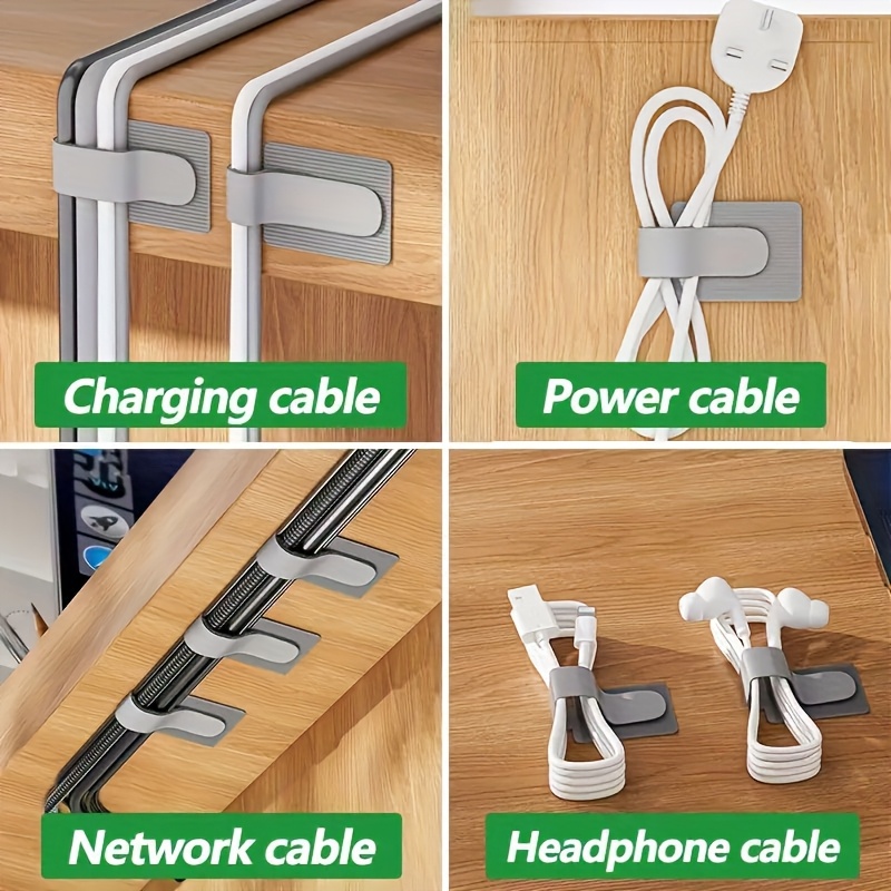 Cable Ties Reusable Straps Vel - Desk Setup With Laptop And Monitor ulasan dan harga