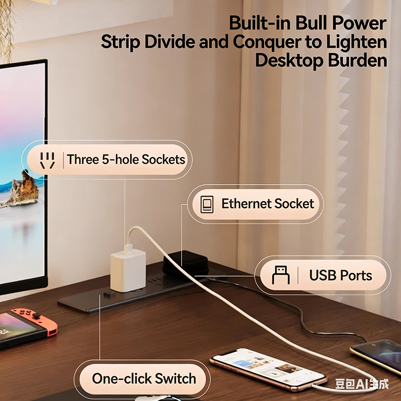 Modern Iron Dual Motor Electri - Desk Setup Home Office ulasan dan harga
