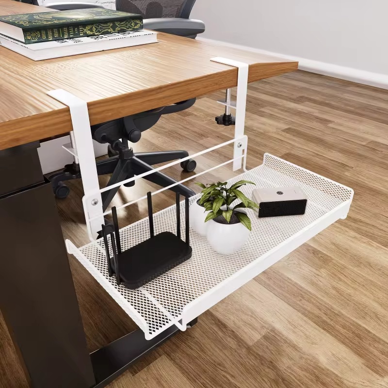 Under-Desk Steel Wire Manageme - Desk Setup Gear ulasan dan harga