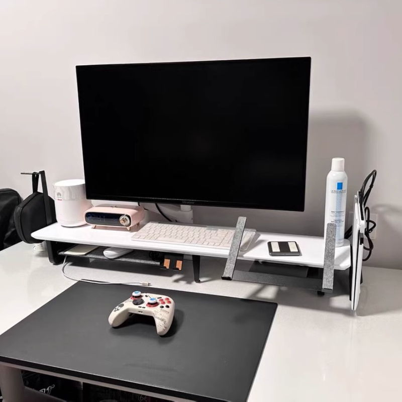 Modular Monitor Riser Stand Er - Desk Setup With Laptop And Monitor ulasan dan harga
