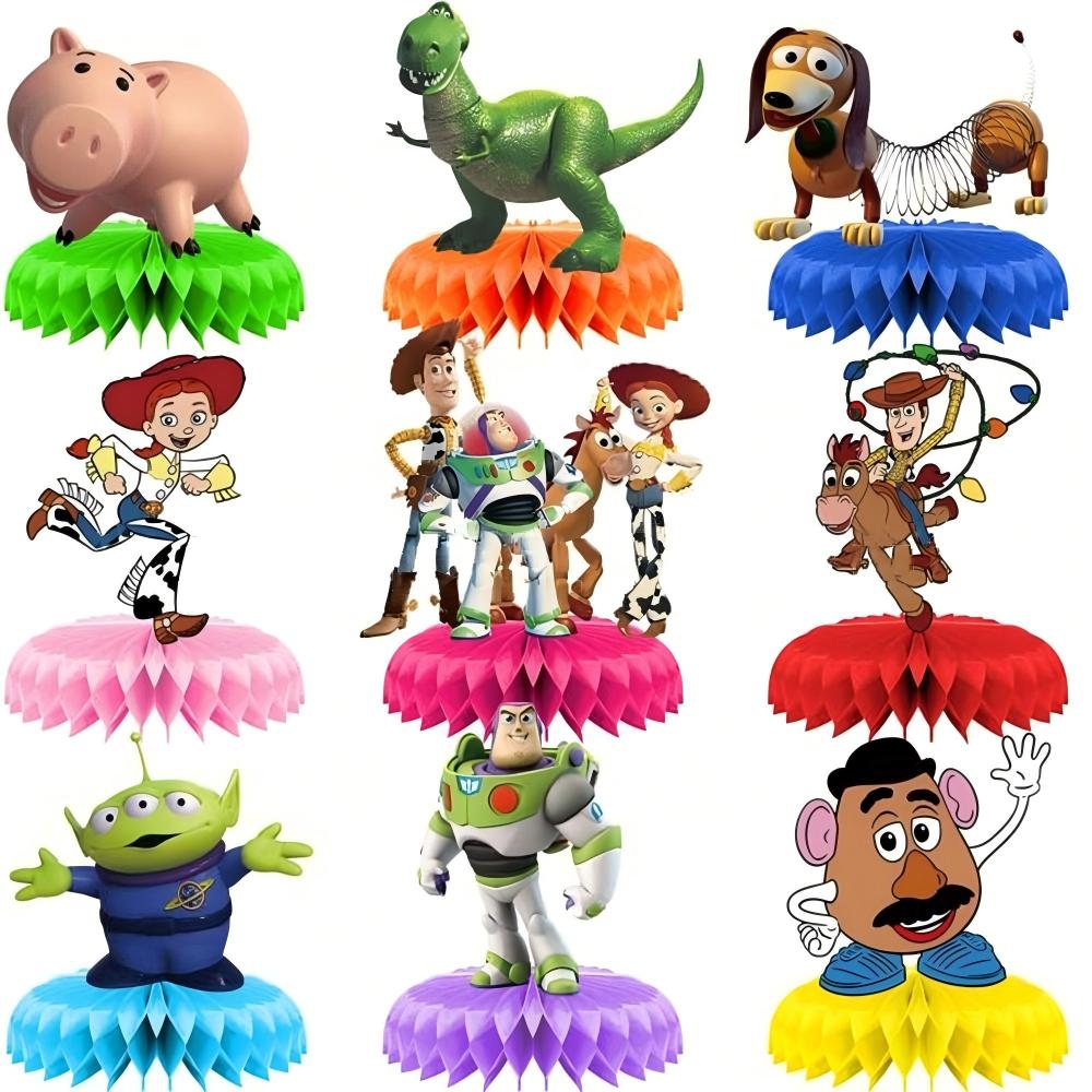 Toy Story 5 Honeycomb Centerpi - Desk Setup Equipment ulasan dan harga
