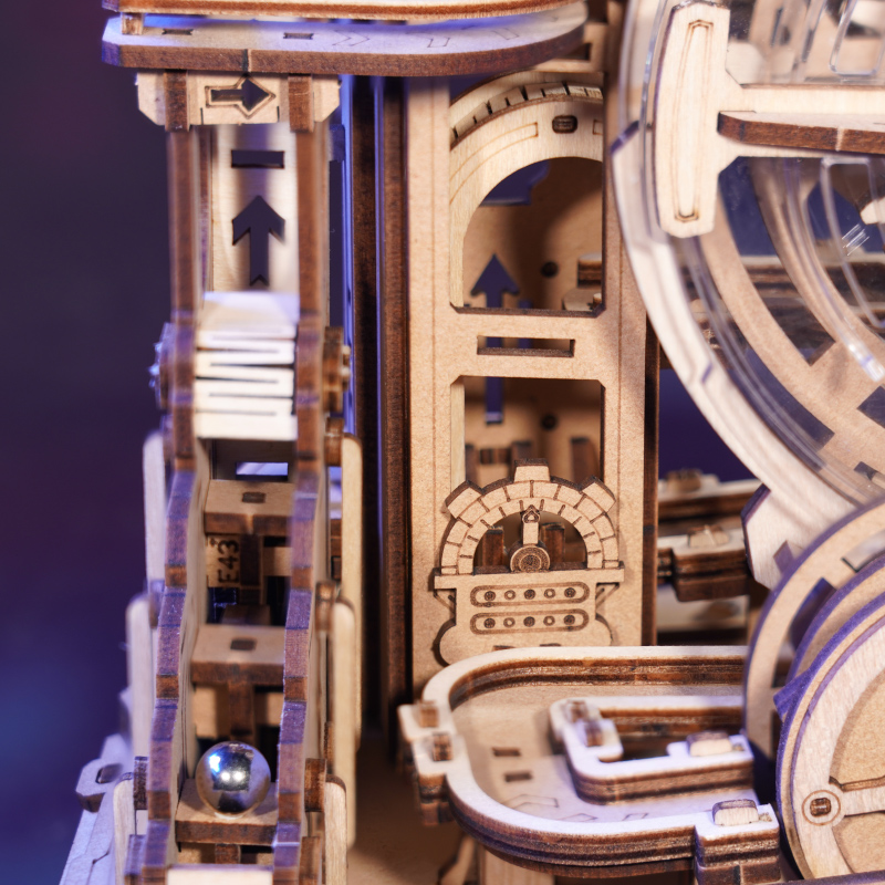 Robotime Rokr Pinball Model Ge - Desk Setup Gear ulasan dan harga