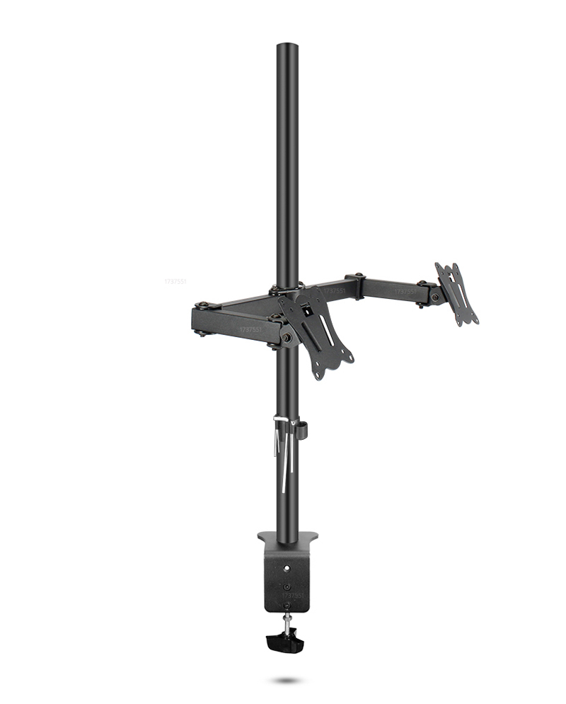 T902-280 360 Rotate Steel 10'- - Dual Monitor Desk Setup ulasan dan harga