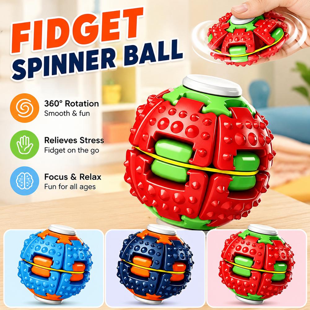 Portable Spinning Gear Fidget  - Desk Setup Gear ulasan dan harga