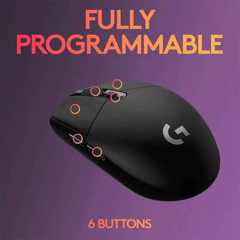 Logitech G305 Wireless Mouse,  - Desk Setup Programmer ulasan dan harga