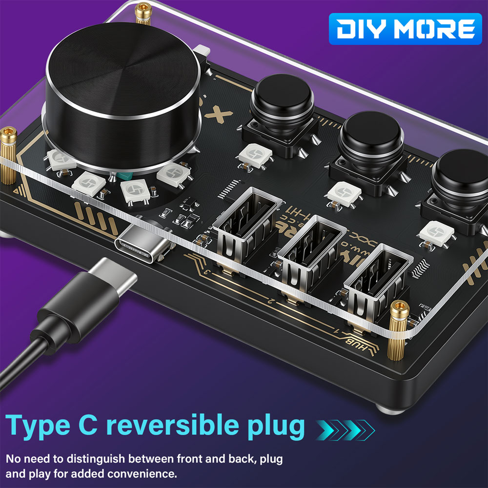 DC 5V Diymore Hub Dm-H1 Hub Do - Desk Setup Programmer ulasan dan harga