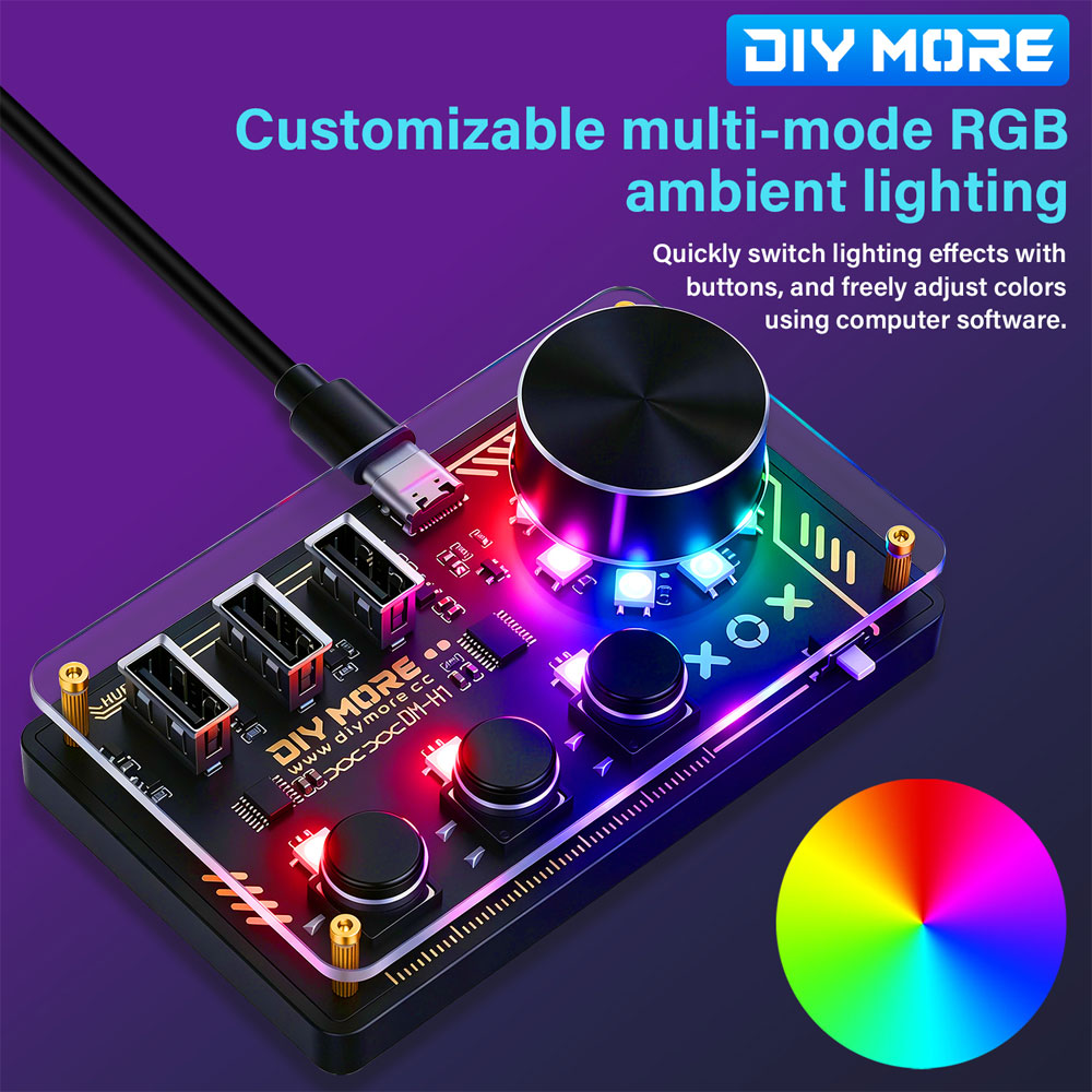 DC 5V Diymore Hub Dm-H1 Hub Do - Desk Setup Programmer ulasan dan harga