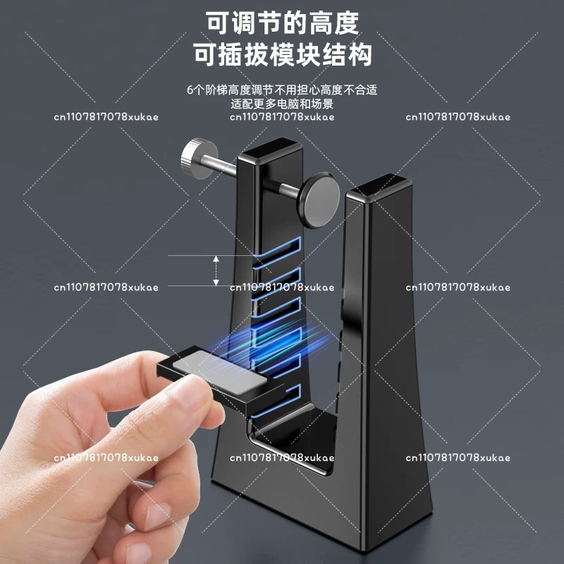 Adjustable Vertical Laptop Sta - Dual Monitor Desk Setup ulasan dan harga